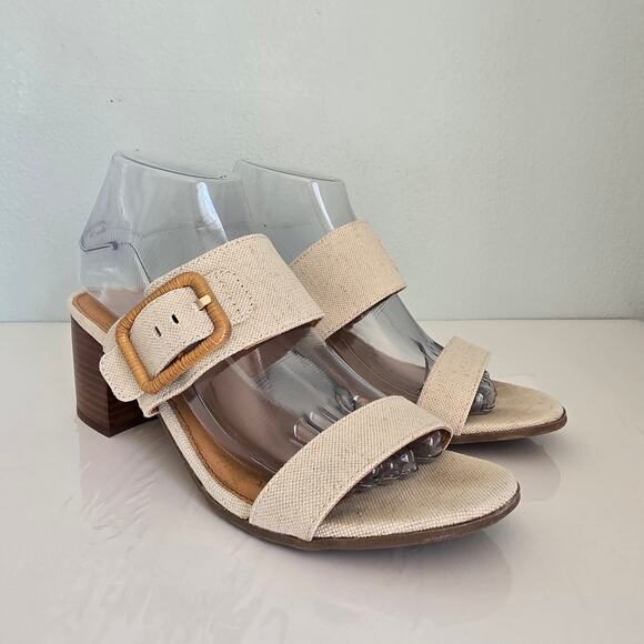 Tommy Bahama Shoes - Tommy Bahama Trista Slide Sandal Women's 8.5M Linen Coastal Tropical Nautical